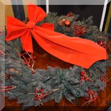 D81. Christmas wreath.